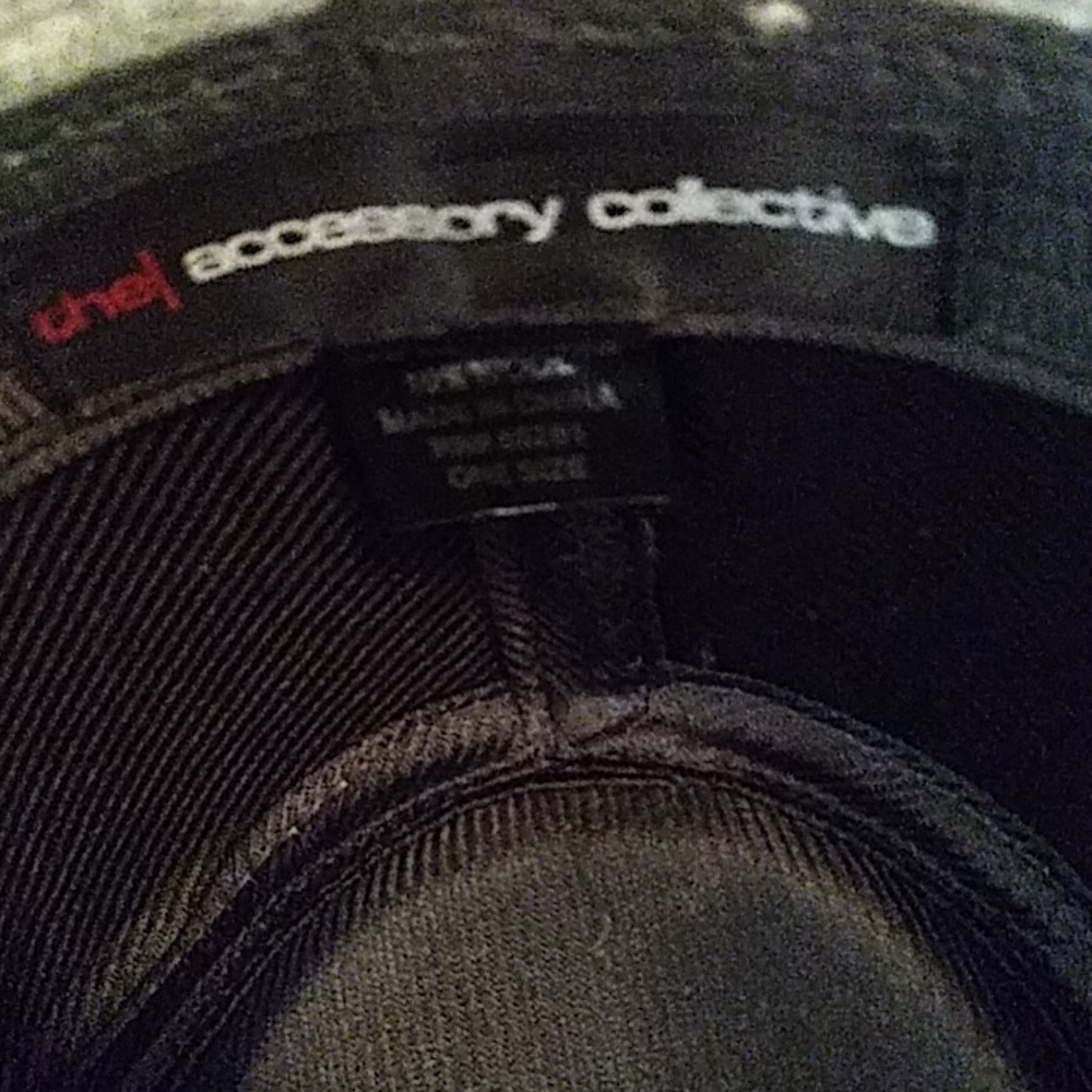 The Accessory Collective Women's Hat Gray & Black - Picture 8 of 8